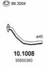 ASSO 10.1008 Exhaust Pipe